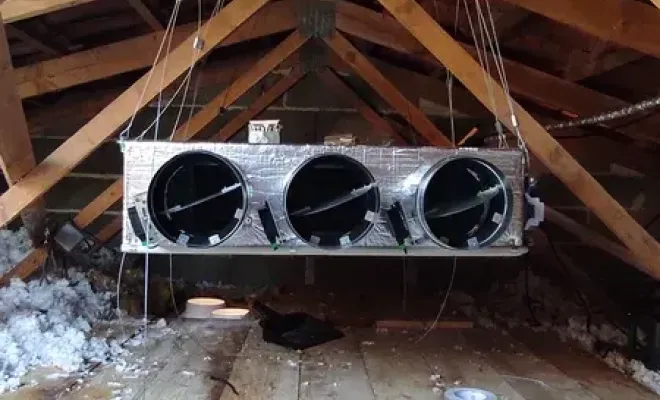 Installation d'un climatisation gainable réversible, Ollioules, VESTA ENR