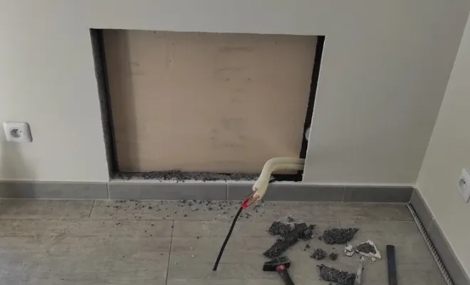 Remplacement d'un radiateur électrique par une console réversible, Ollioules, VESTA ENR