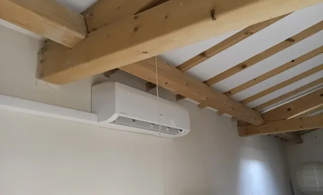 Installation d'une climatisation de 8 kilowatts dans une dépendance, Ollioules, VESTA ENR