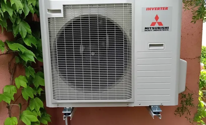 Installation d'une climatisation de 8 kilowatts dans une dépendance, Ollioules, VESTA ENR
